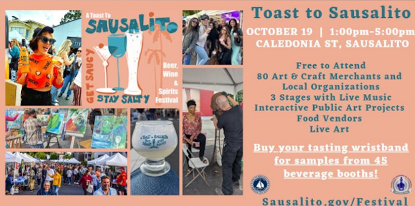 A Toast to Sausalito Oct 19